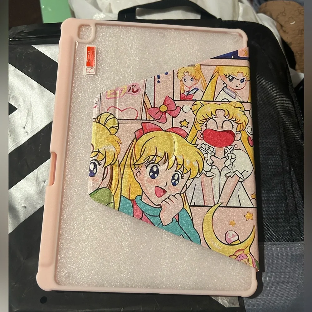 TeensGirly KawaiiCartoonFunnyLovely DesignRotateCase foriPadPro12.9/Air13Inch M2
